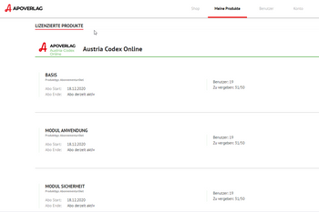 Meine Produkte